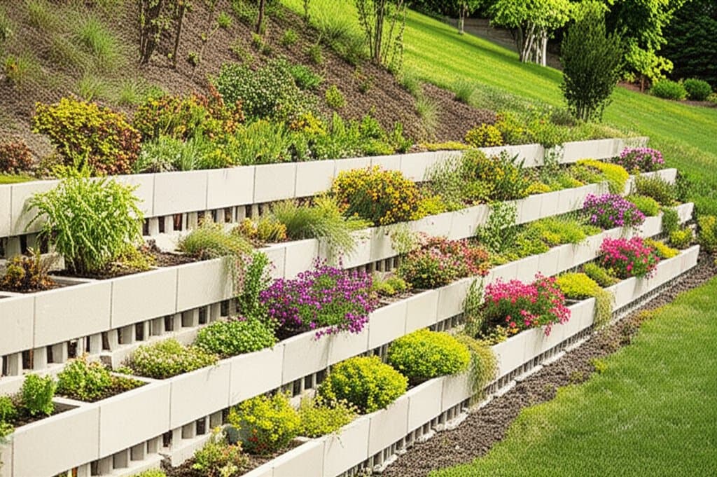 Featured image for Vegetated Block Walls Breathe Where Concrete Fails