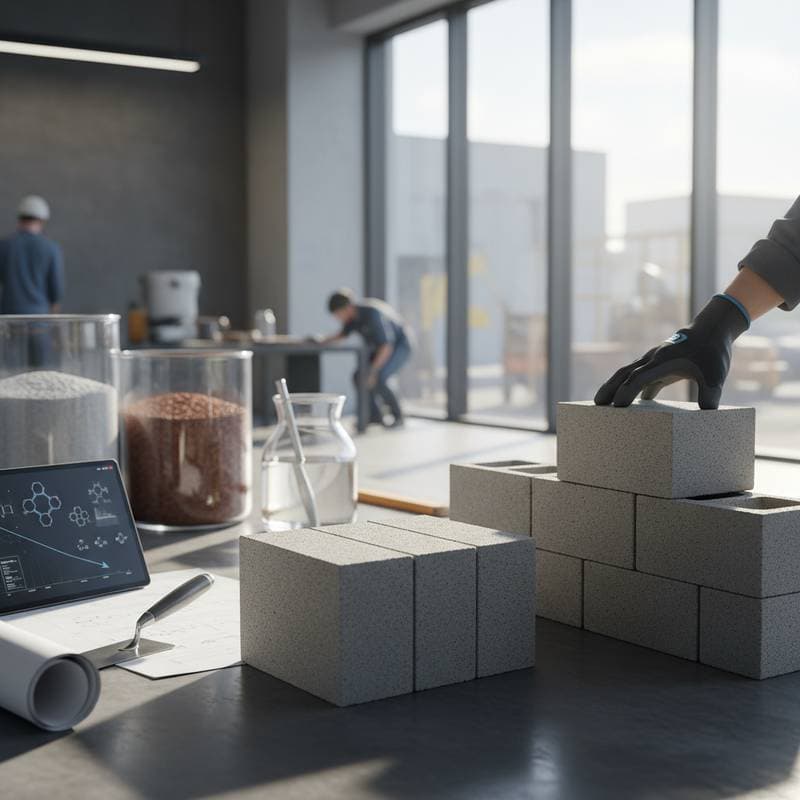 Featured image for Zero-Cement Bricks Cut Carbon Without Firing or Heat