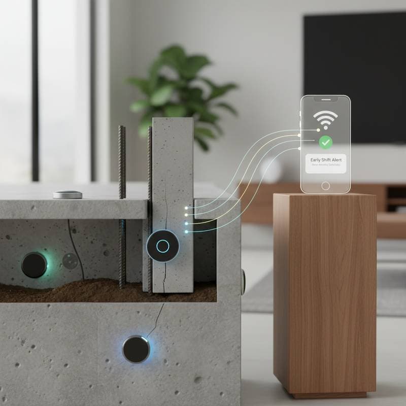 Featured image for Smart Sensors Catch Foundation Shifts Before Cracks Appear