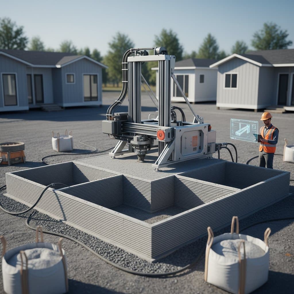 Featured image for Cut Foundation Costs 30% with 3D-Printed Concrete
