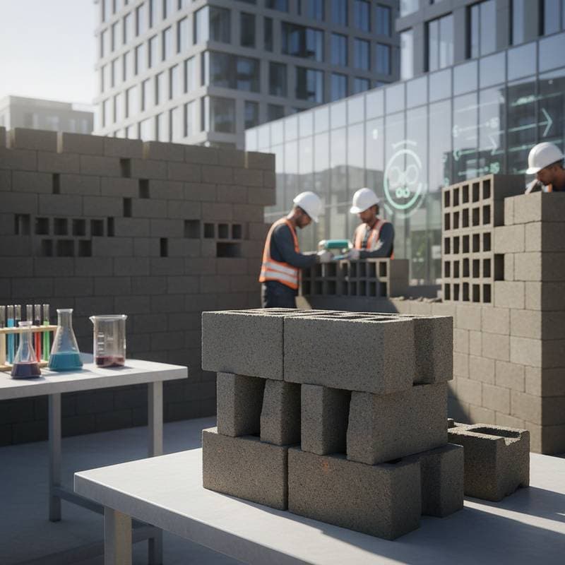 Featured image for Zero-Cement Bricks Cut Carbon Without Losing Strength