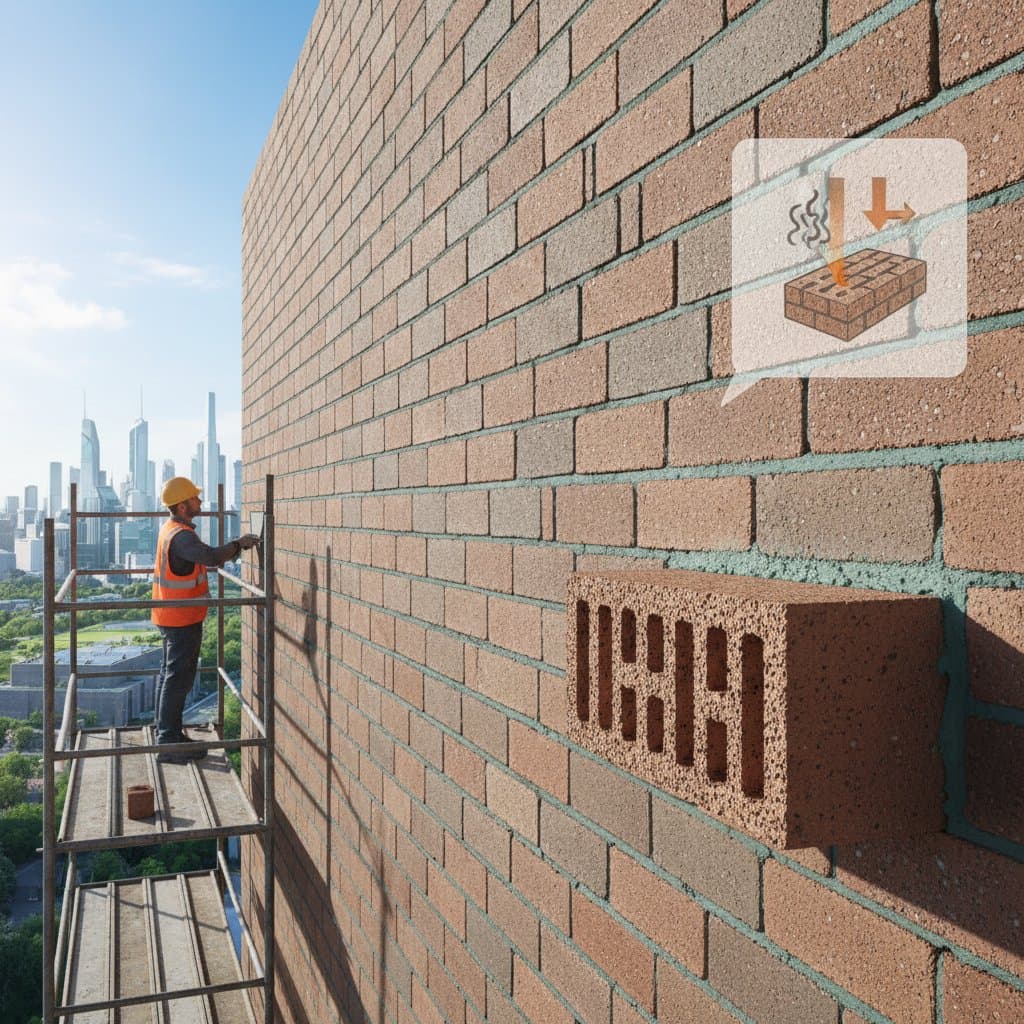 Geopolymer Bricks Cut Heat Transfer by 45 Percent