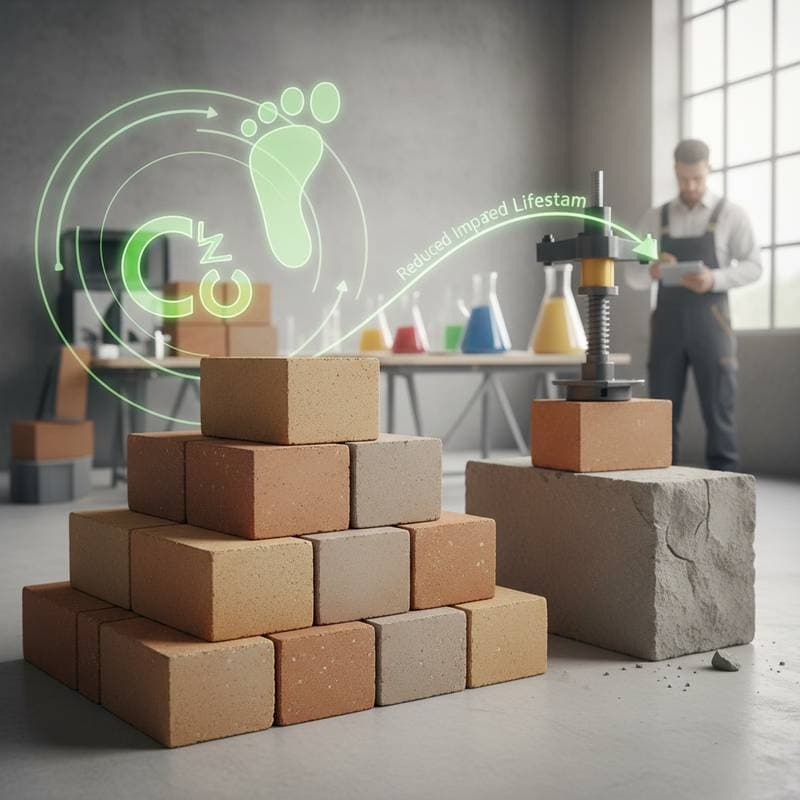 Why Geopolymer Bricks Cut Carbon and Outlast Concrete