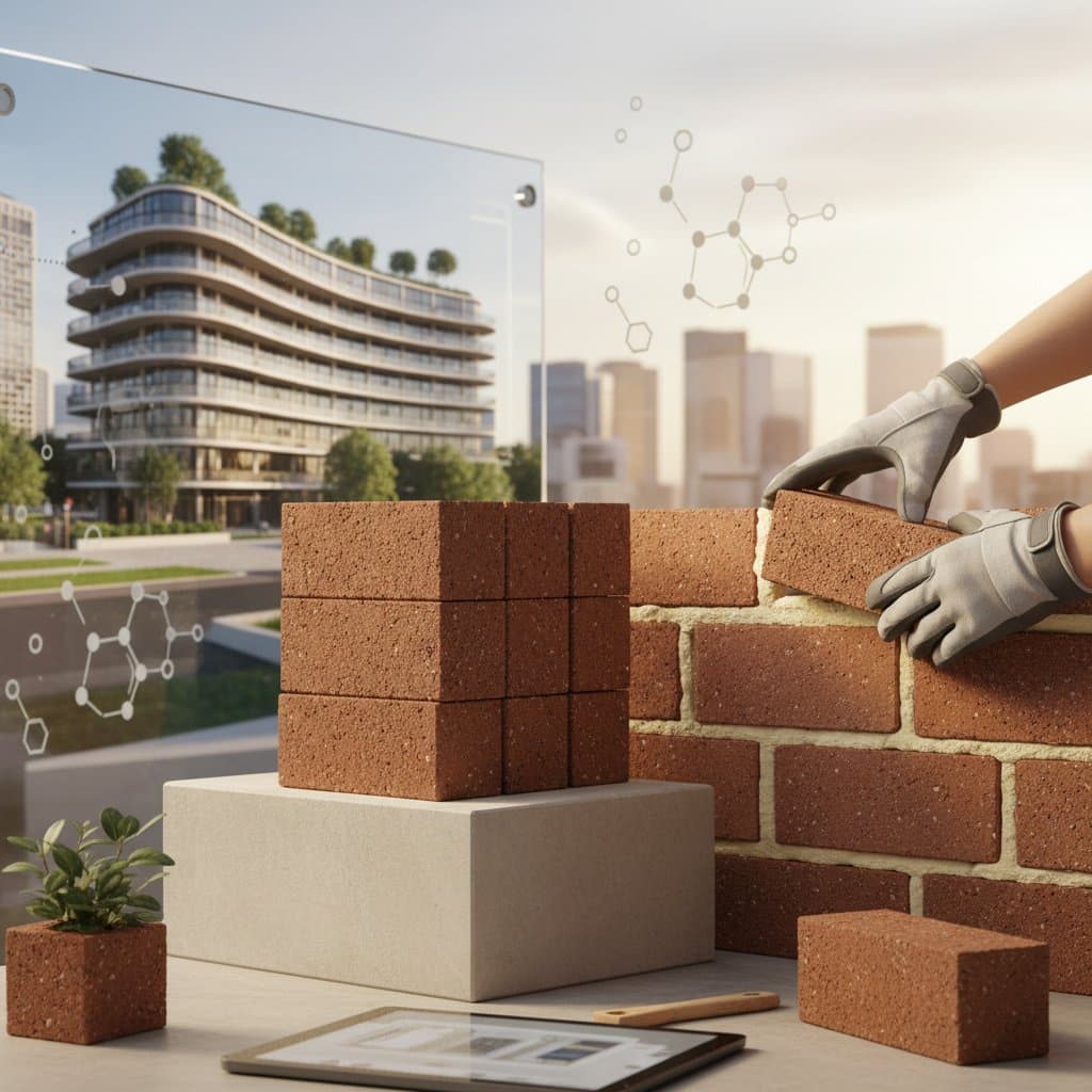 Featured image for Zero-Cement Bricks Cut Costs and Carbon by 40%