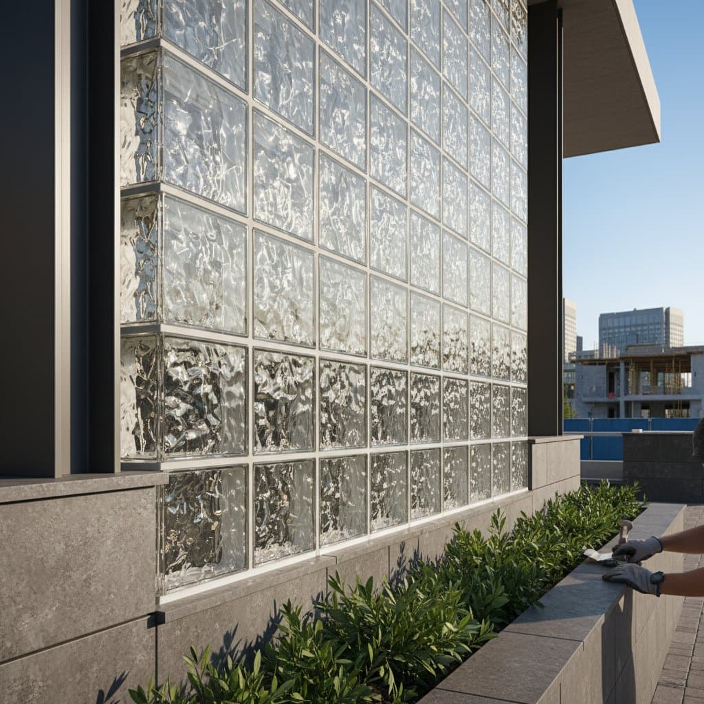 Featured image for Recycled Glass Bricks Need Perfect Seals to Work