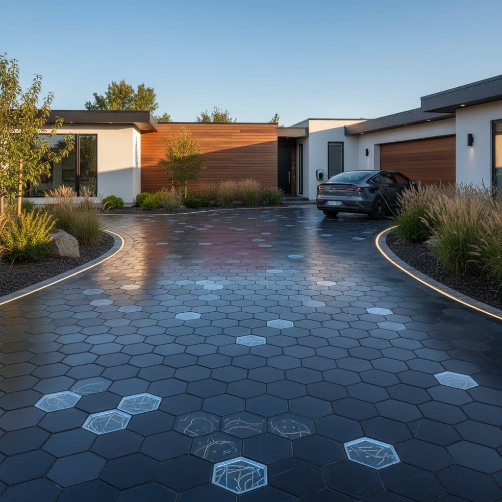 Featured image for Solar Pavers Generate Power Under Your Driveway
