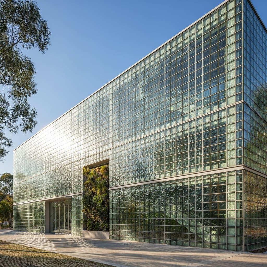 Featured image for Why Recycled Glass Bricks Dominate Eco Builds