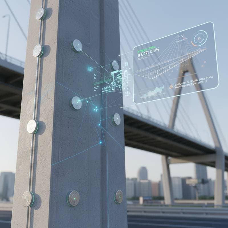 Featured image for Smart Sensors Detect Concrete Failure Before It Shows