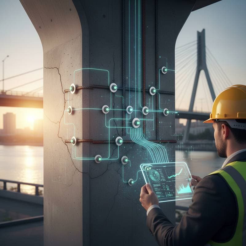 Featured image for Smart Sensors Cut Concrete Repair Costs by 30%