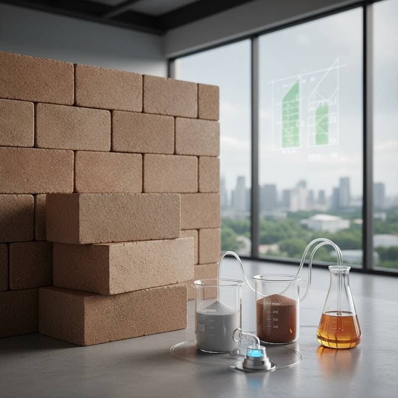 Featured image for Zero-Cement Bricks Cut Carbon Without Losing Strength