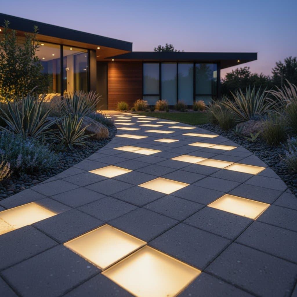 Featured image for Solar Pavers Light Your Walkways Without Wiring Costs