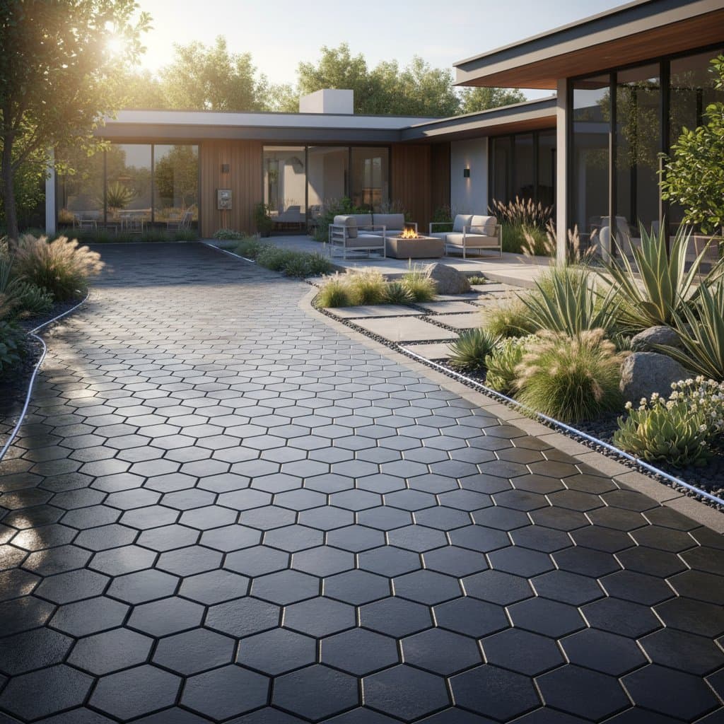 Featured image for Solar Pavers Generate Power From Your Driveway
