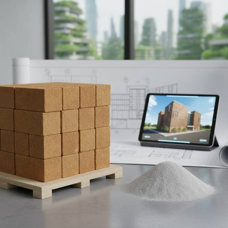 Featured image for Geopolymer Bricks Cut Cement Emissions by 80 Percent