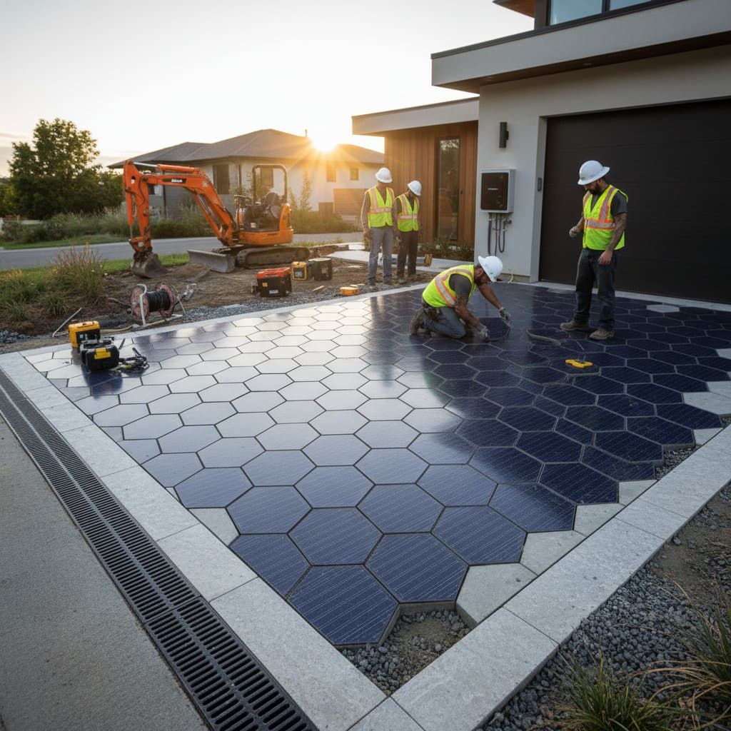 Featured image for Solar Pavers Turn Hardscape Into Working Energy Surface