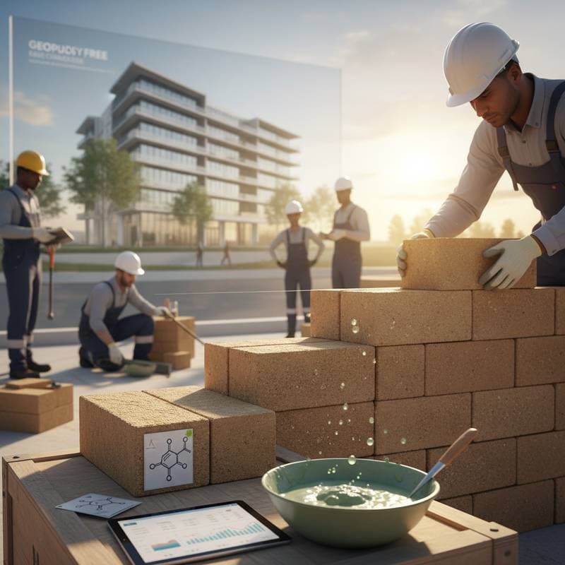 Featured image for Zero-Cement Bricks Cut Carbon Without Losing Strength