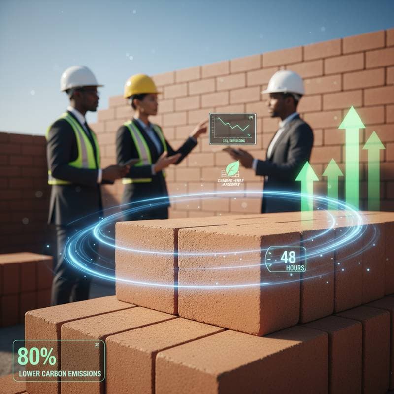 Featured image for Geopolymer Bricks Cut Curing Time to 48 Hours