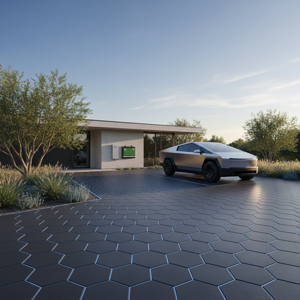 Featured image for Solar Pavers Generate Power While Supporting Your Car