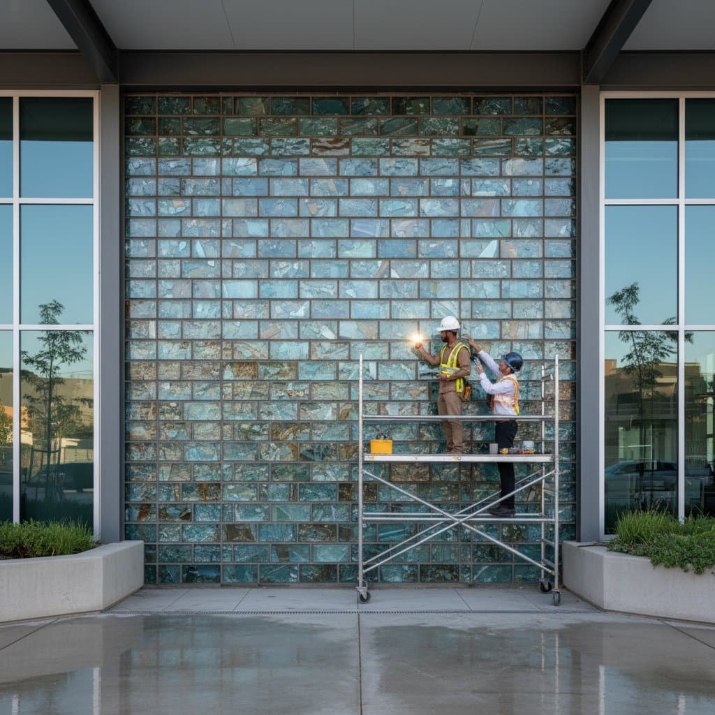 Featured image for Field Checks That Catch Recycled Glass Masonry Flaws