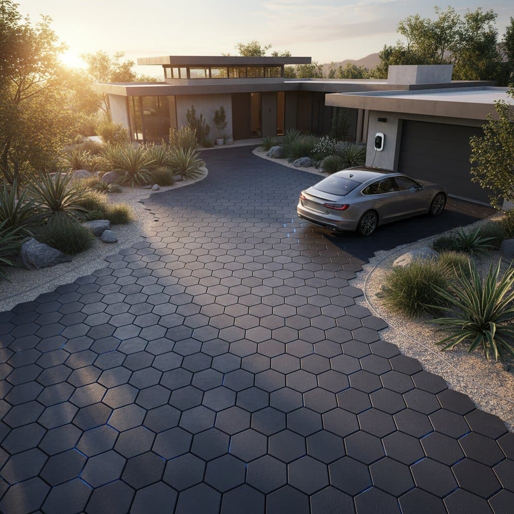 Featured image for Solar Pavers Turn Driveways Into Power Generators