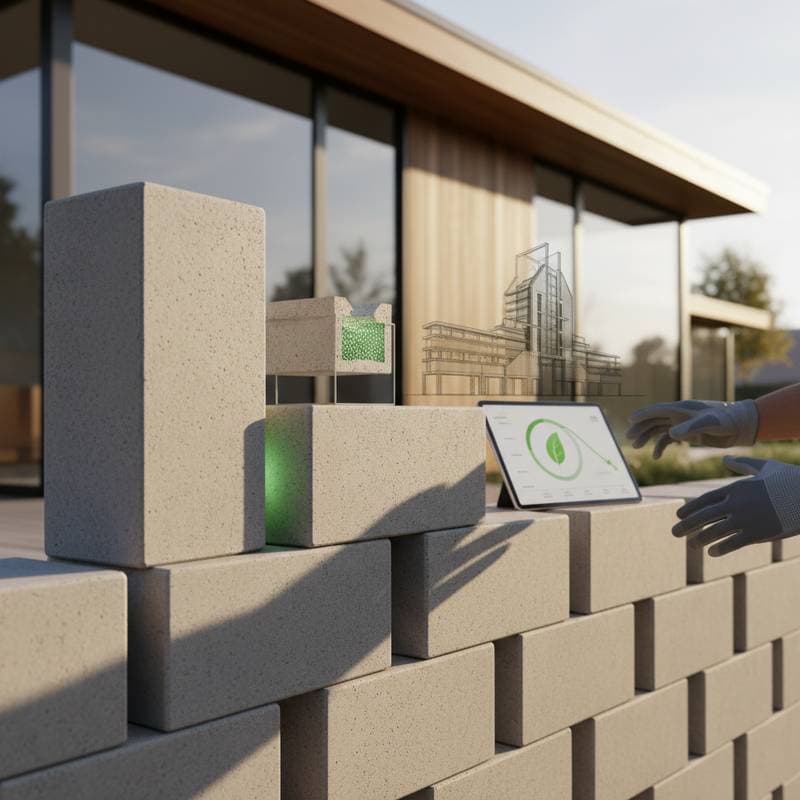 Featured image for Zero-Cement Blocks Cut Carbon Without Losing Strength