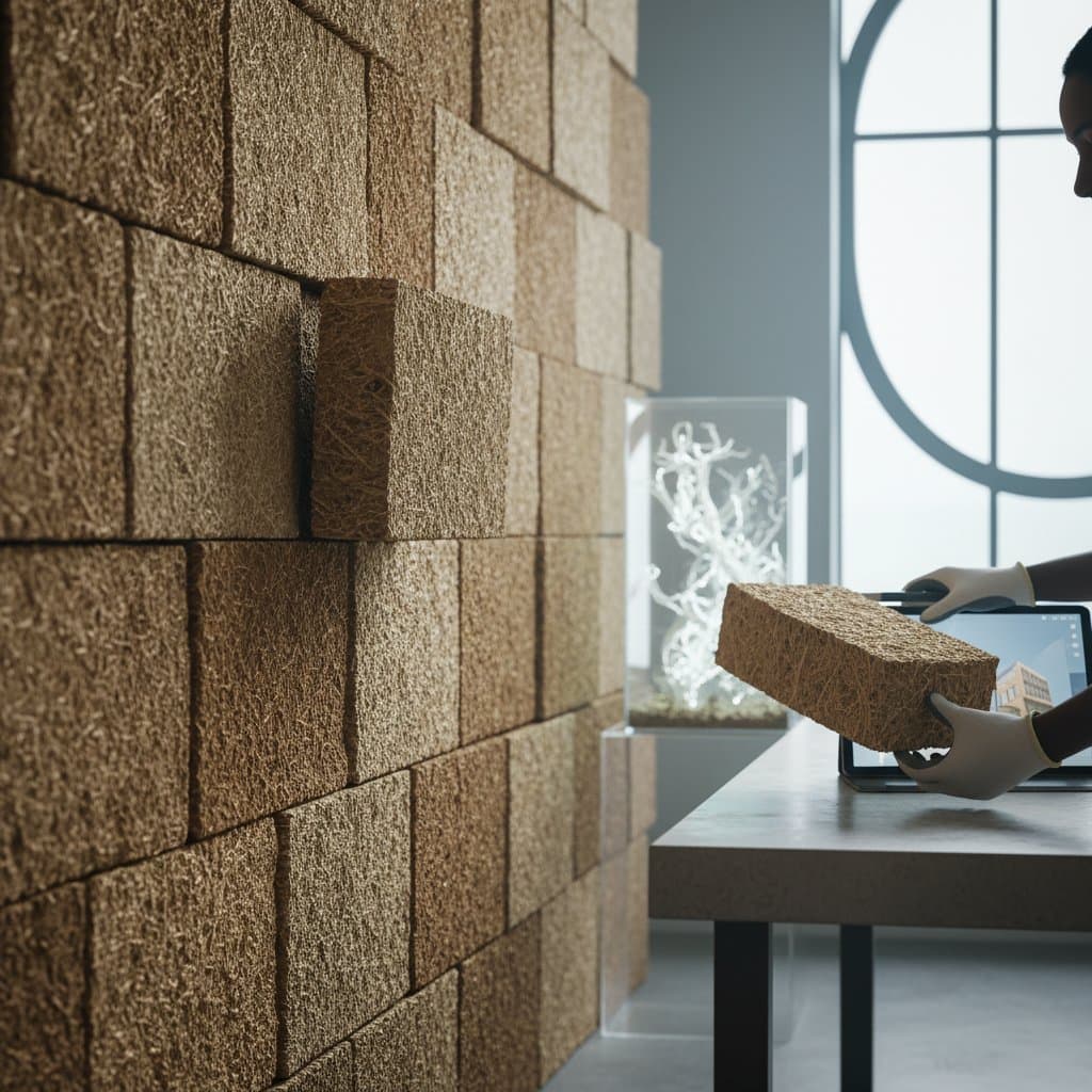 Featured image for Why Mycelium Bricks Cut Carbon Without Kiln Firing