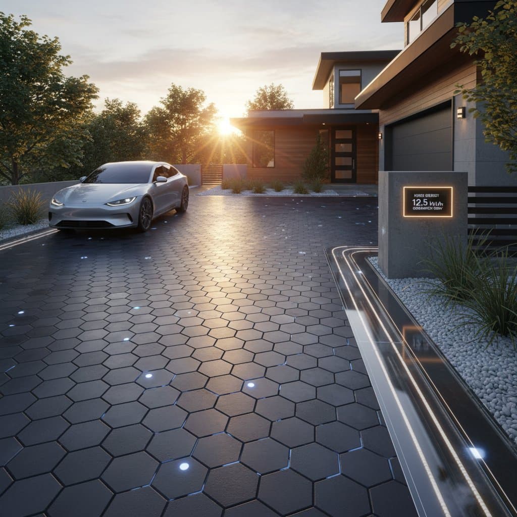 Featured image for Solar Pavers Turn Driveways Into Power Generators