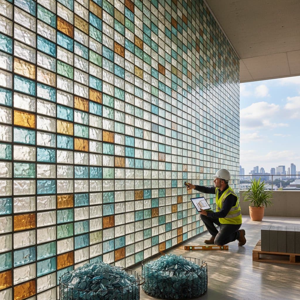 Featured image for Recycled Glass Bricks: Field Checks That Prevent Callbacks