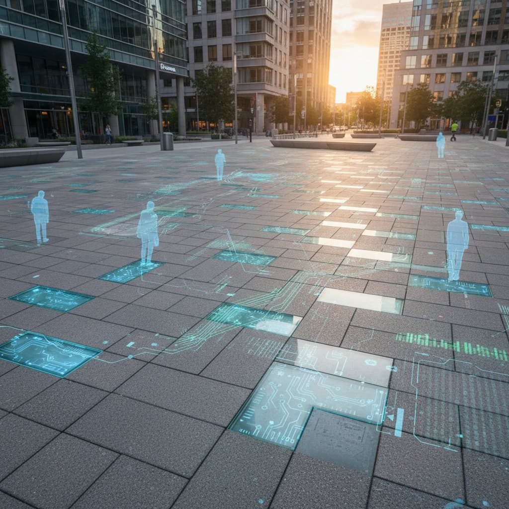 Featured image for Smart Pavers Track Foot Traffic at $25-45 Per Square Foot