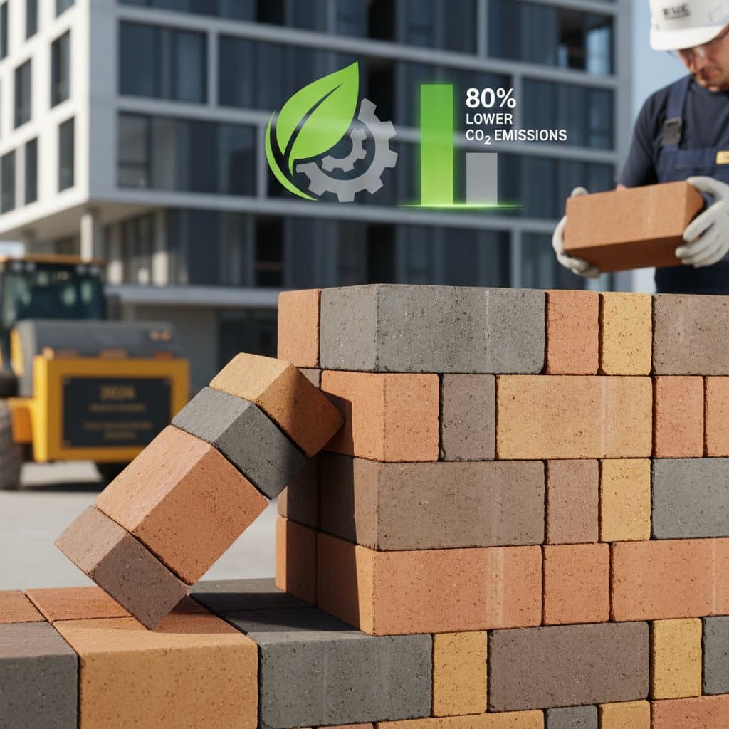 Featured image for Zero-Cement Bricks Cut Carbon While Matching Concrete Strength