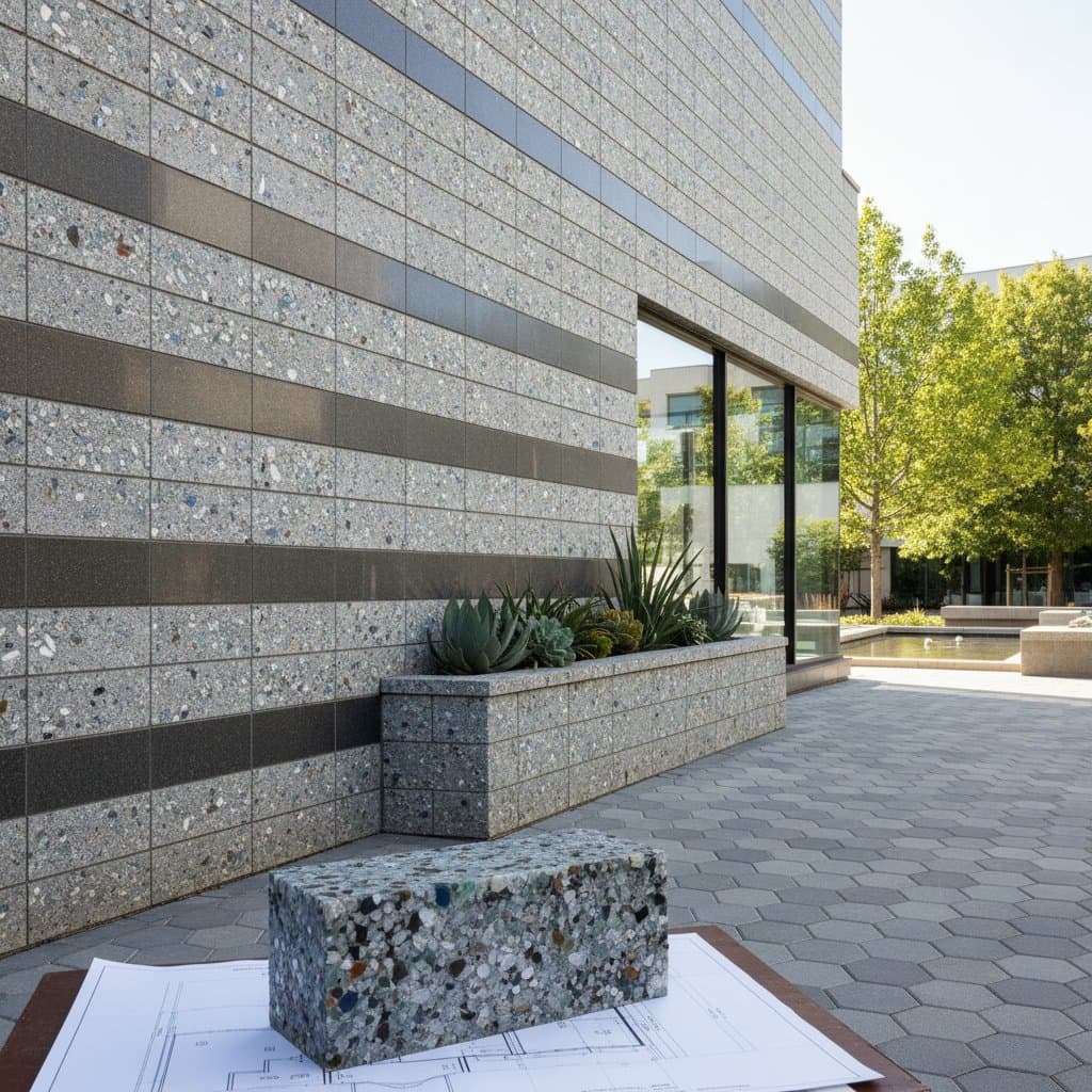 Featured image for Why Recycled Glass is Masonry's 2026 Game-Changer