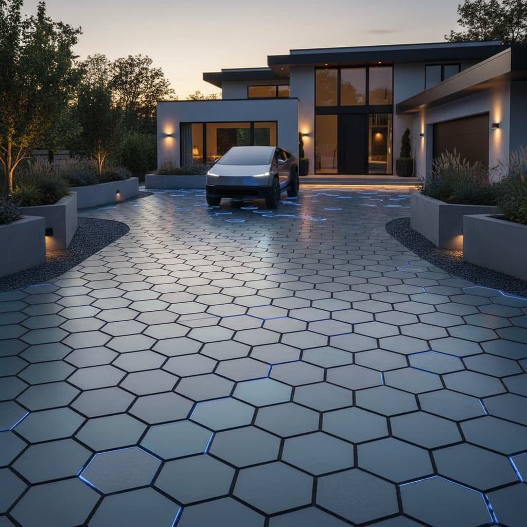 Featured image for Solar Pavers Generate Power While You Park