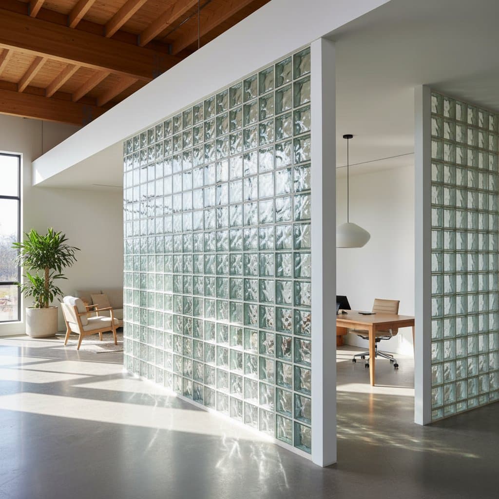 Featured image for Recycled Glass Walls: $25-$45 Per Square Foot Explained