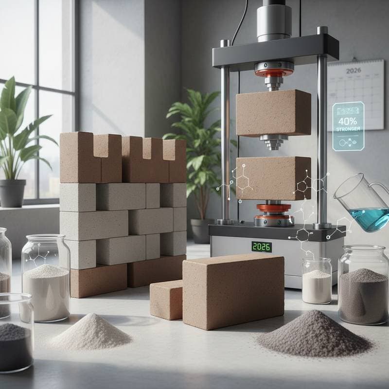 Featured image for Zero-Cement Bricks Cut Carbon While Boosting Strength