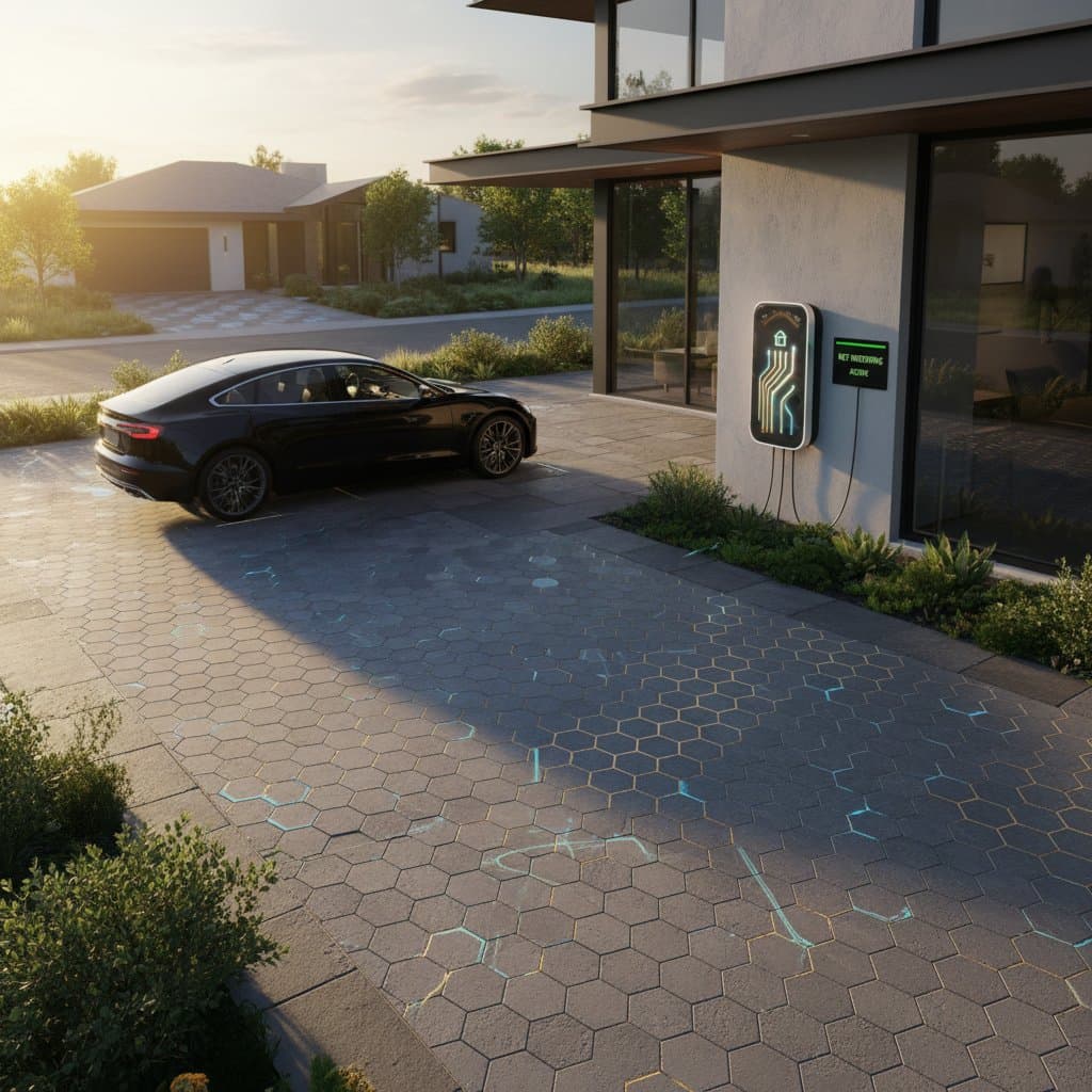 Featured image for Smart Pavers Turn Driveways Into Power Sources