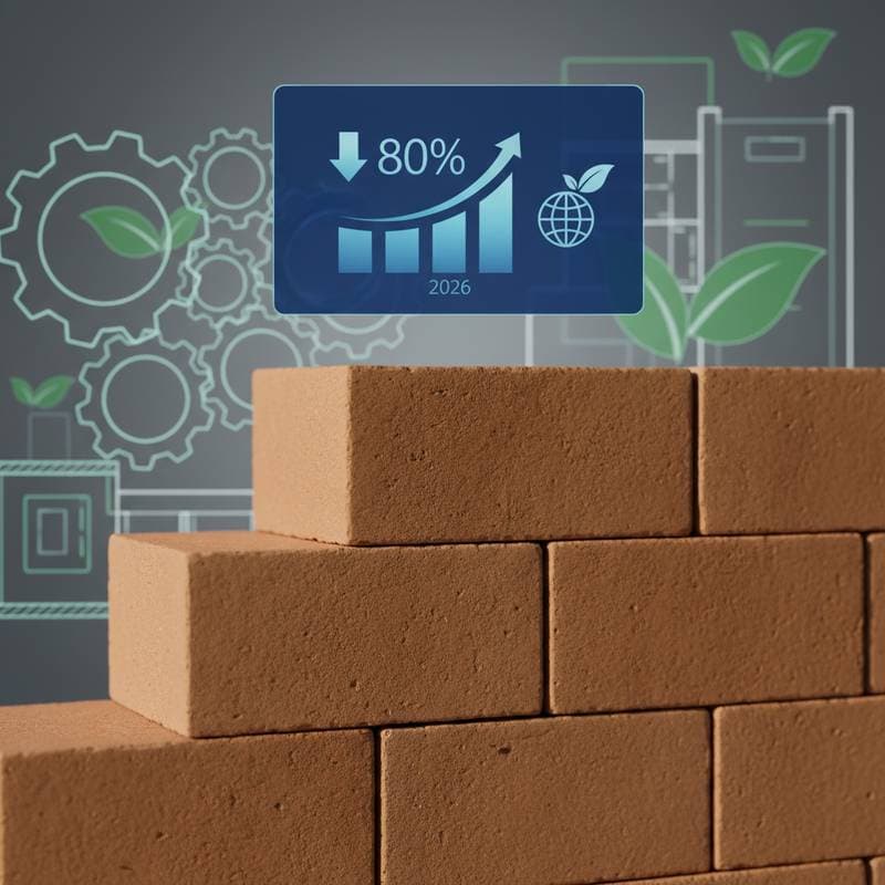 Featured image for Zero-Cement Bricks Cut Carbon Output by 80 Percent
