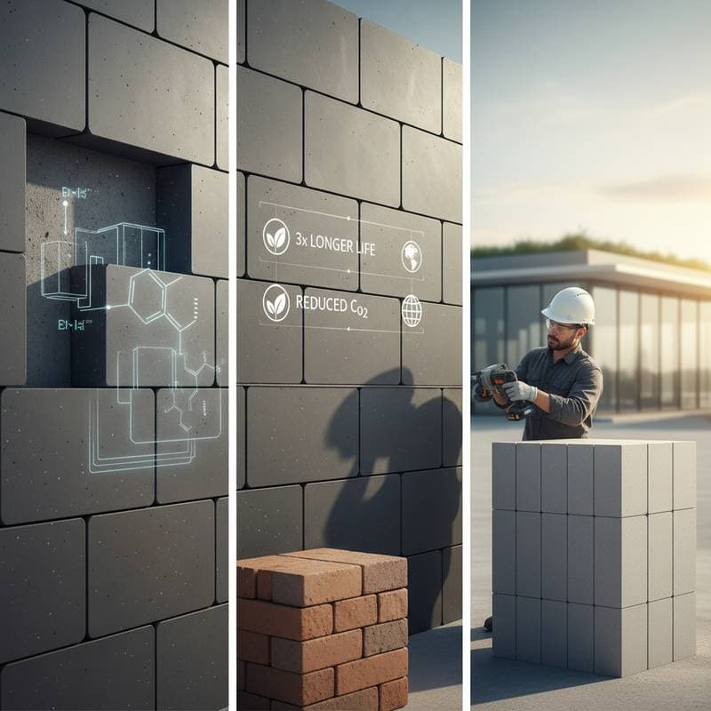 Featured image for Geopolymer Blocks Last 3x Longer Than Brick