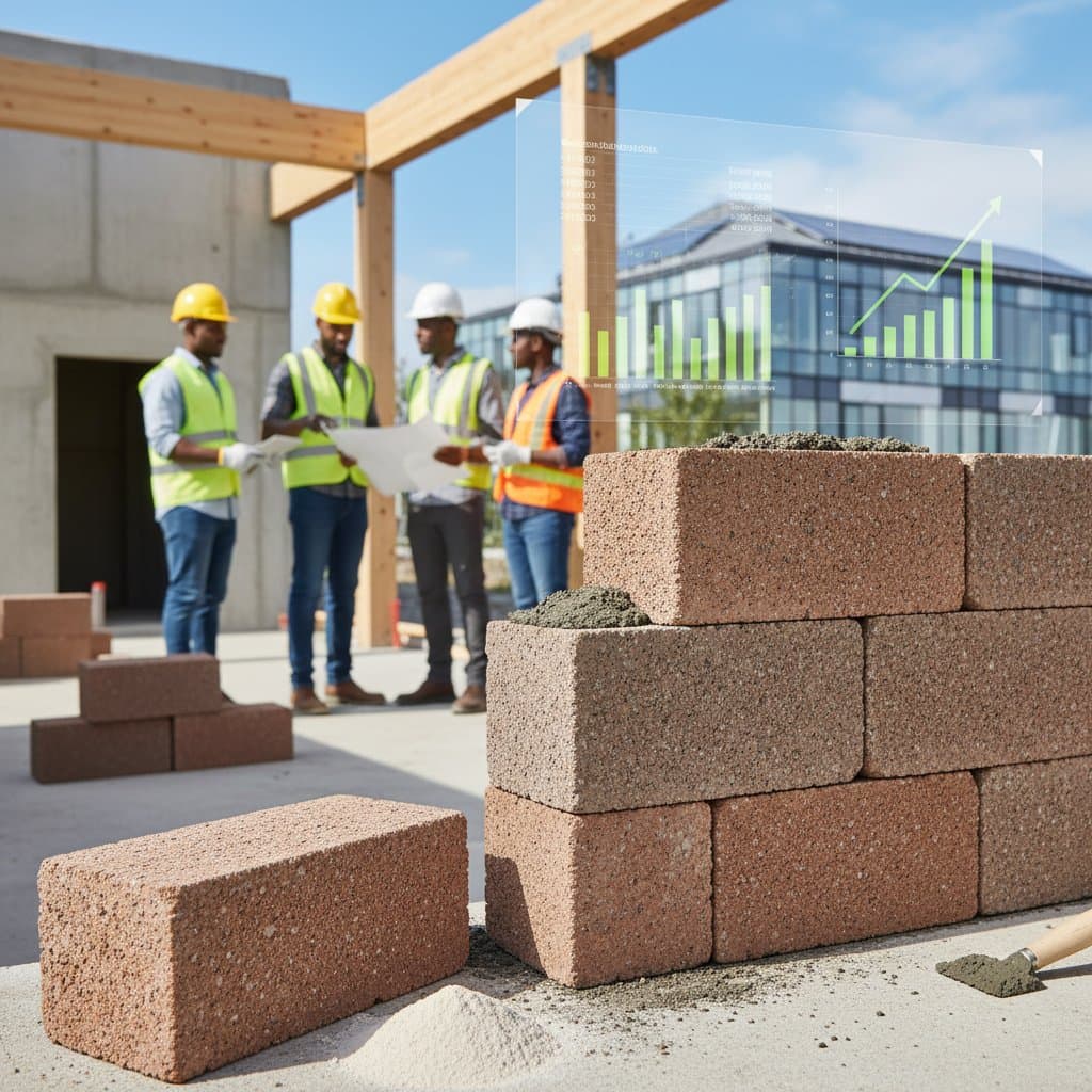 Featured image for Zero-Cement Bricks Cut Carbon With Same Strength