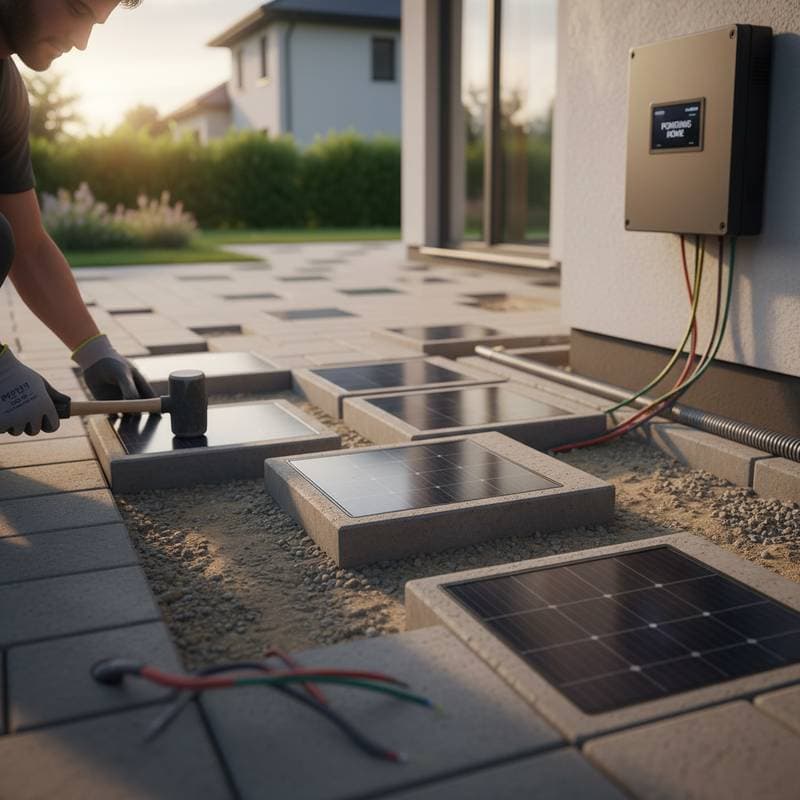 Featured image for Solar Pavers Combine Masonry with Renewable Energy