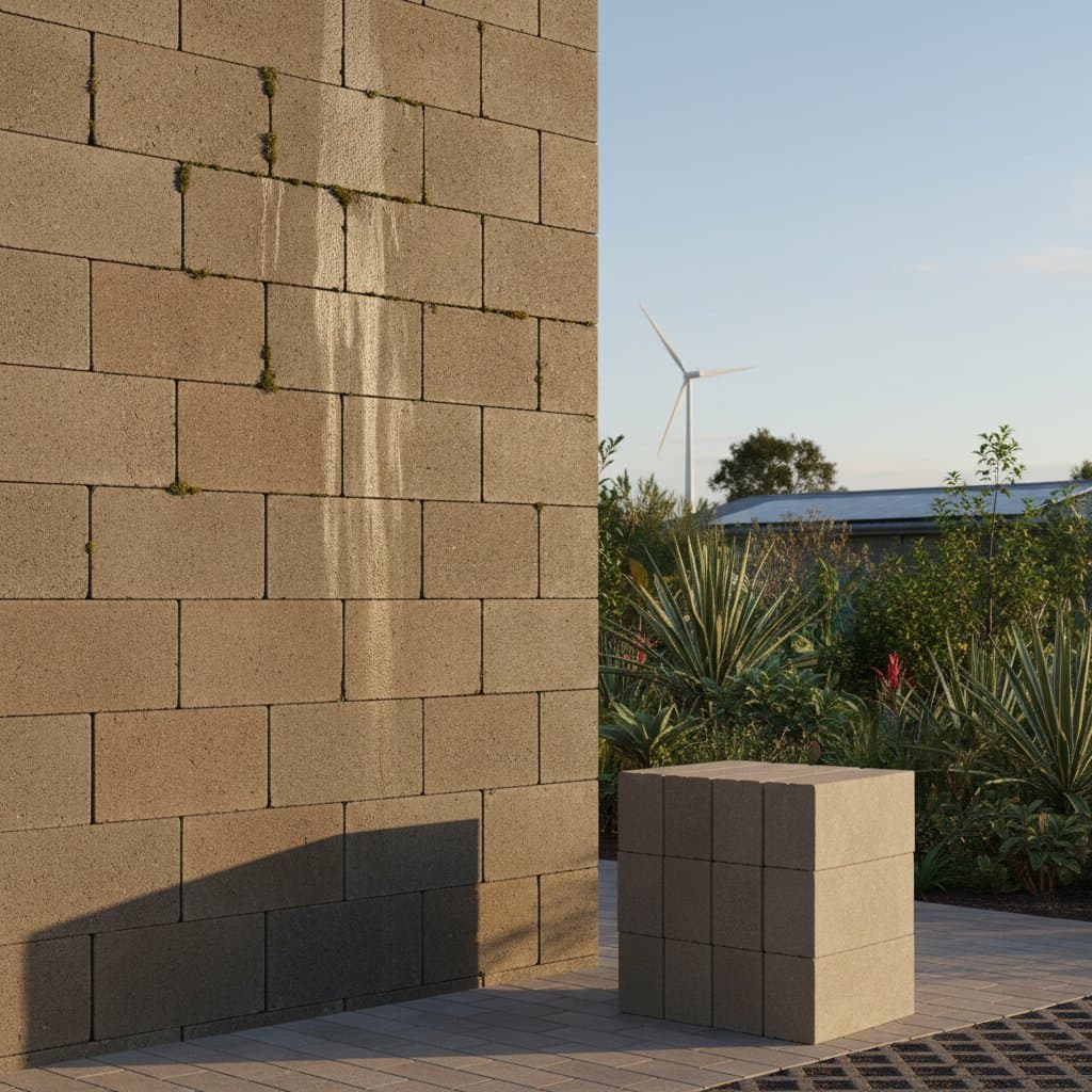 Featured image for Geopolymer Blocks Resist Decades of Weather Damage