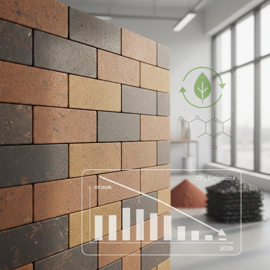 Featured image for Zero-Cement Bricks Cut Carbon Footprint in Half by 2026