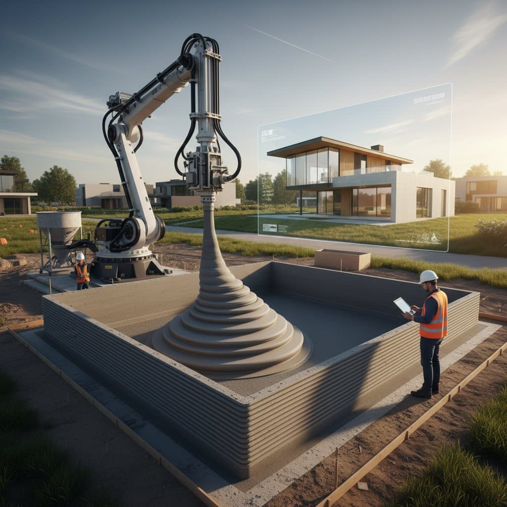 Featured image for 3D-Printed Foundations Cut Build Times 50-70%