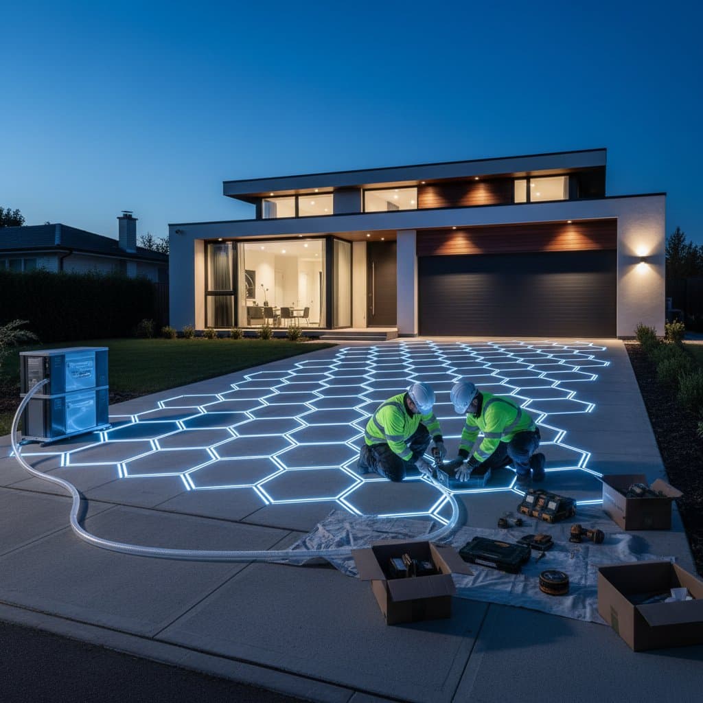 Solar Pavers Generate Light While Cutting Energy Costs