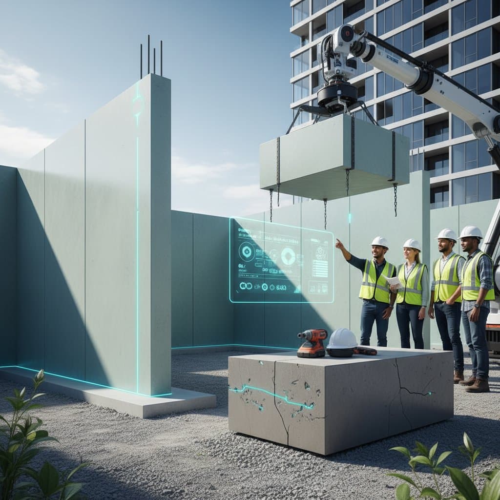 Featured image for Geopolymer Concrete Cuts Foundation Emissions in Half