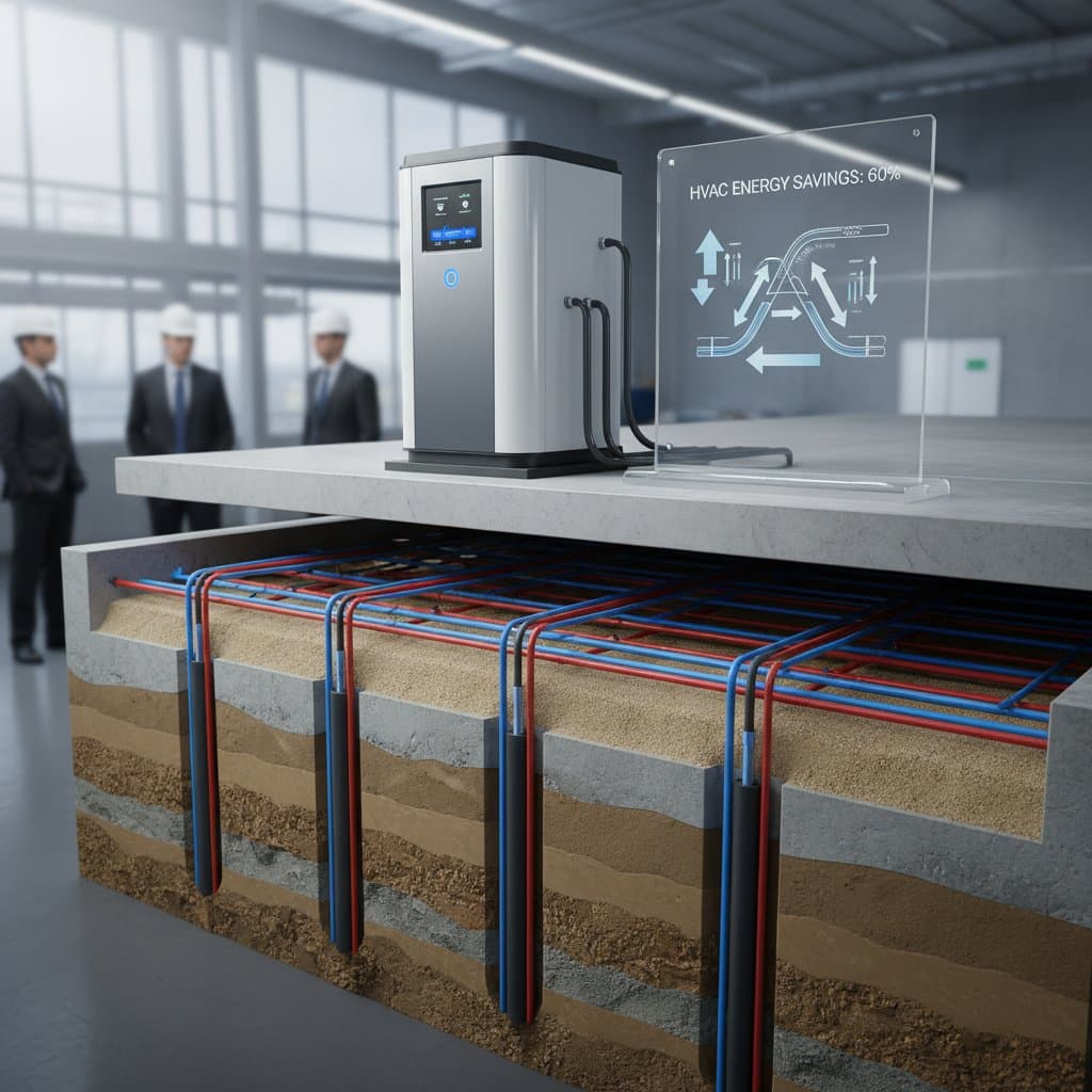 Featured image for Cut HVAC Costs 60% with Geothermal Foundations