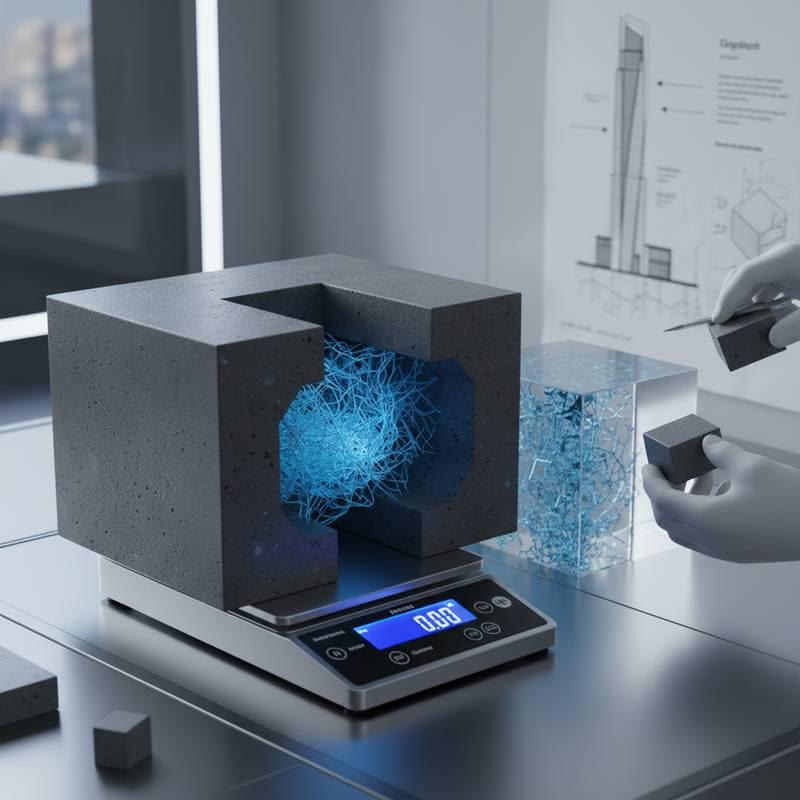 Graphene Concrete Cuts Foundation Weight Without Losing Strength