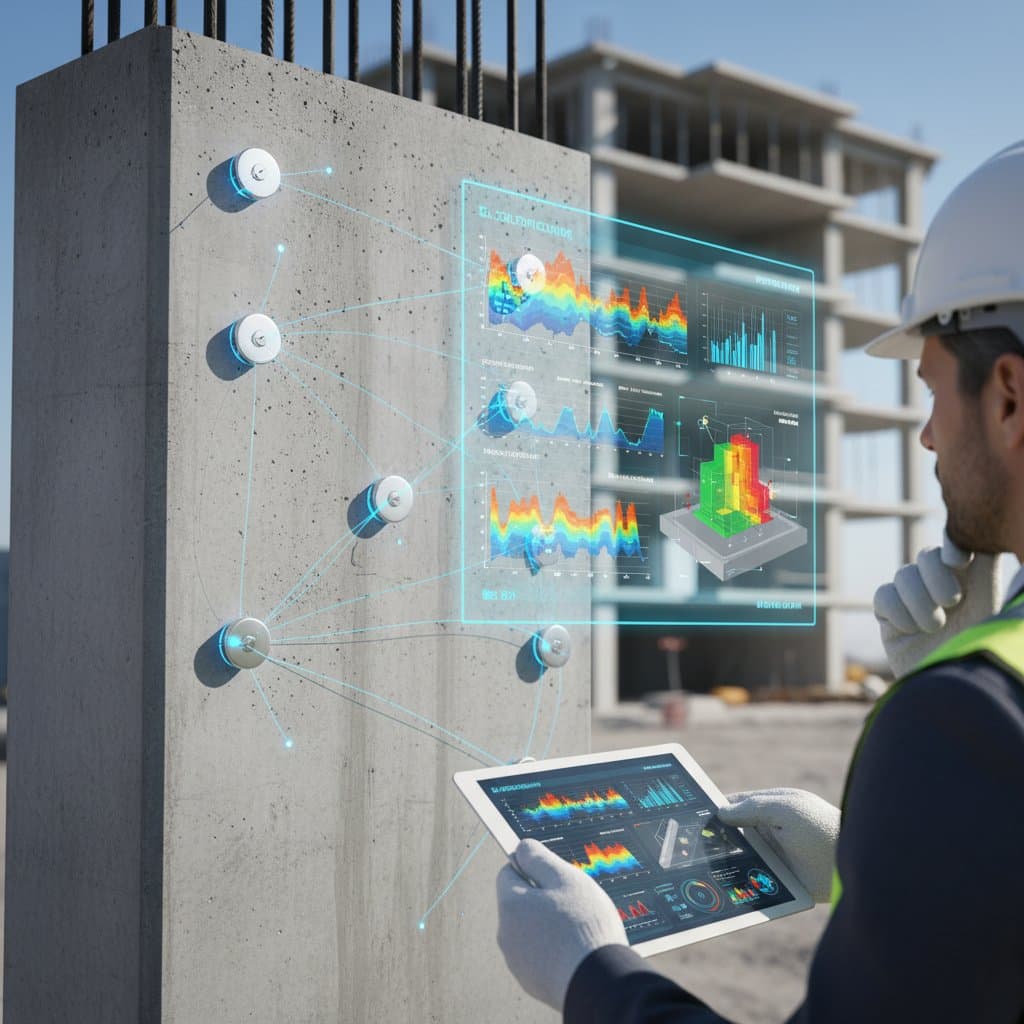 Image for Smart Sensors Catch Concrete Cracks Before They Form