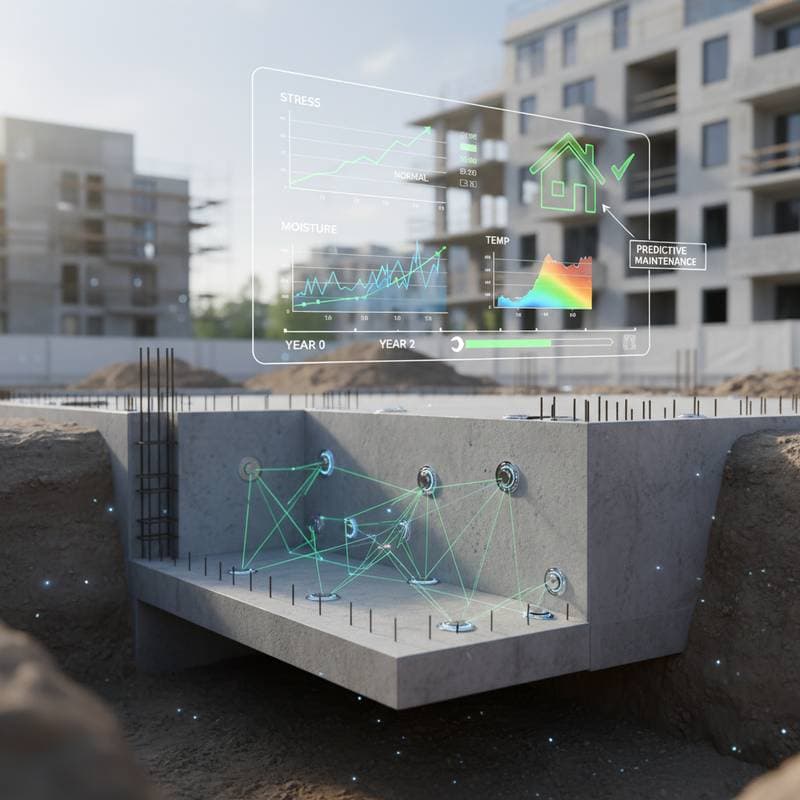 Image for IoT Sensors Detect Foundation Problems Years Early