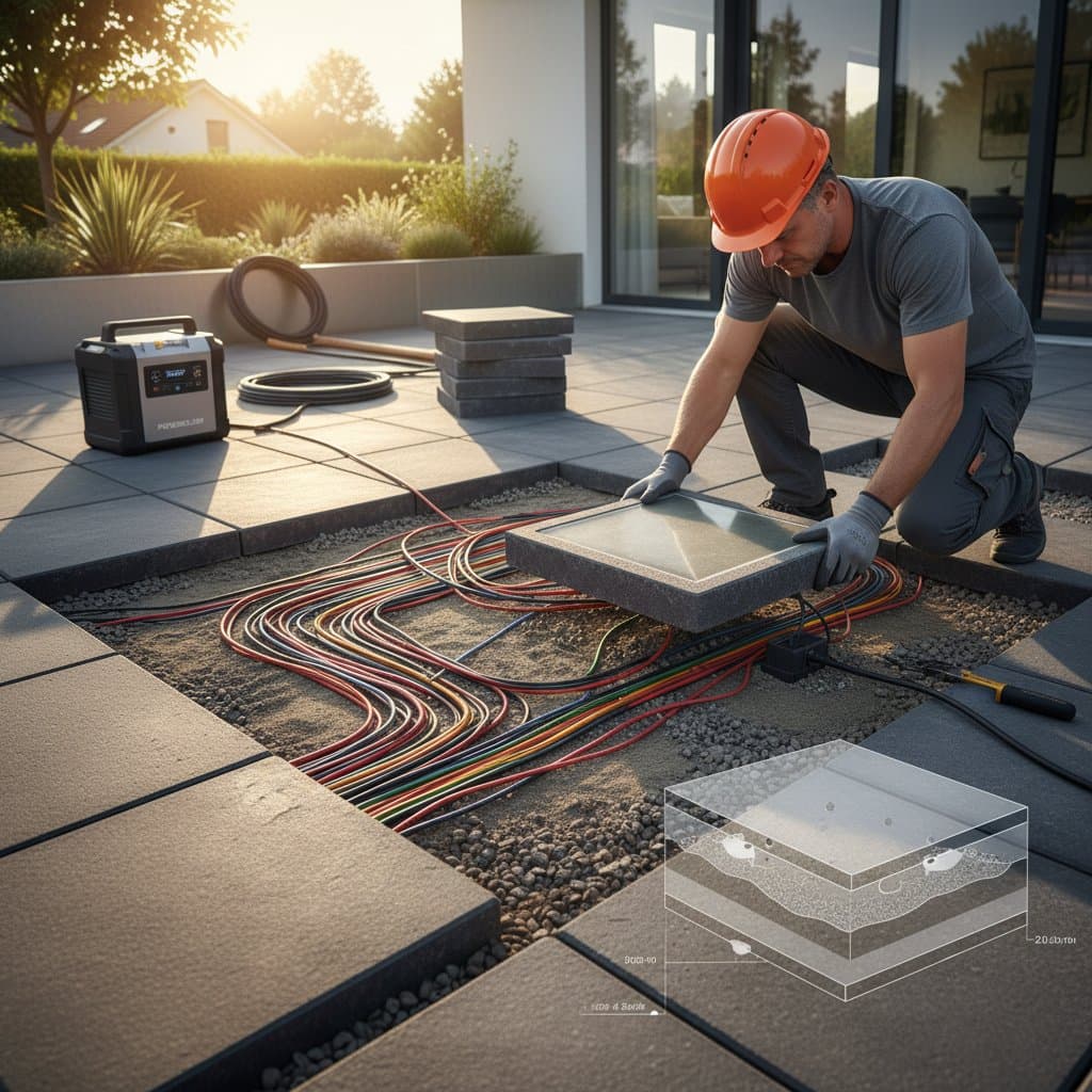Image for Energy Pavers Need Firm Ground and Short Wiring