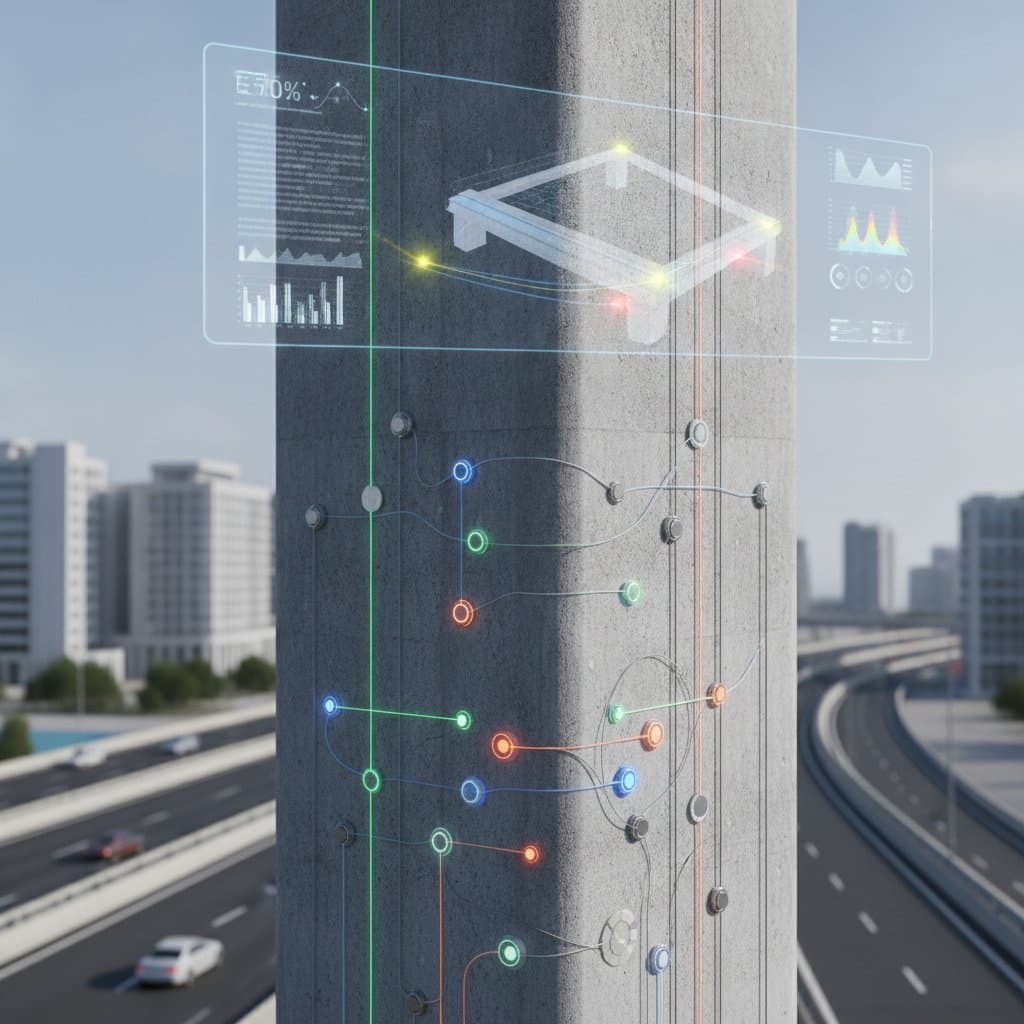 Smart Sensors Predict Concrete Damage Before It Shows