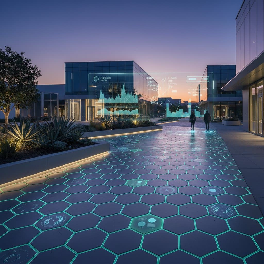 Smart Pavers Turn Walkways Into Traffic Analytics